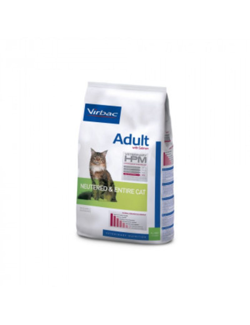 1,5 Kg HPM Adult con Salmon Neutered & Entire Cat