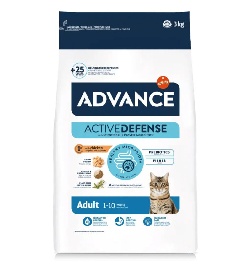 10 kg Advance Adult Chicken&Rice Gatos - Imagen 2