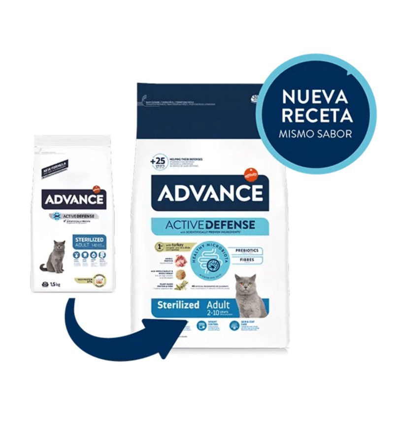 10 Kg Advance Cat Sterilized Pavo