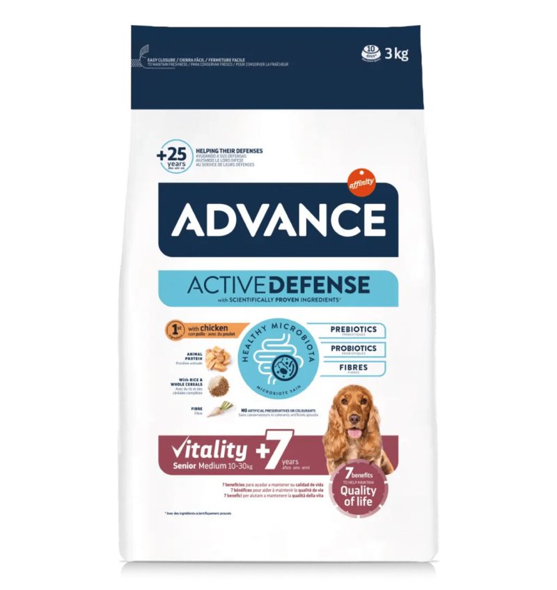 12 Kg Advance Medium Vitality Senior+7