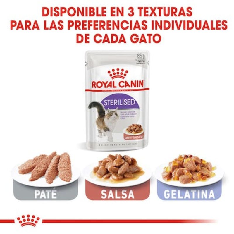 12x85 g de Royal Canin Sterilised Jelly - Imagen 7