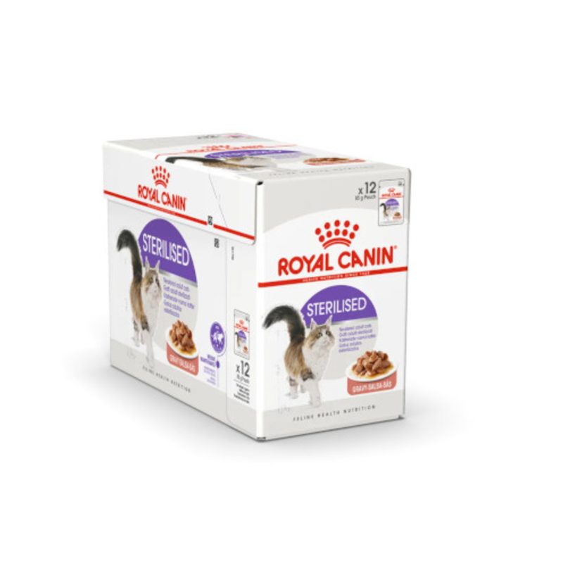 12x85 g Royal Canin Sterilised Gravy