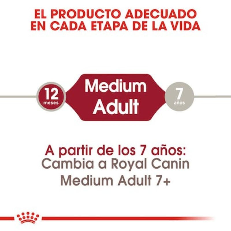 15 Kg Royal Canin Medium Adult pienso para perros - Imagen 6
