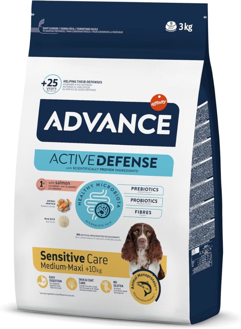 Advance Sensitive Salmón Med/Maxi, 3 kg