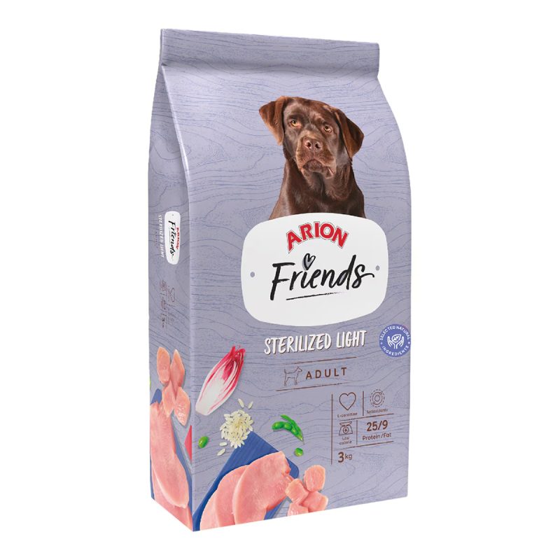 Arion 3 Kg Friends Sterilized Light