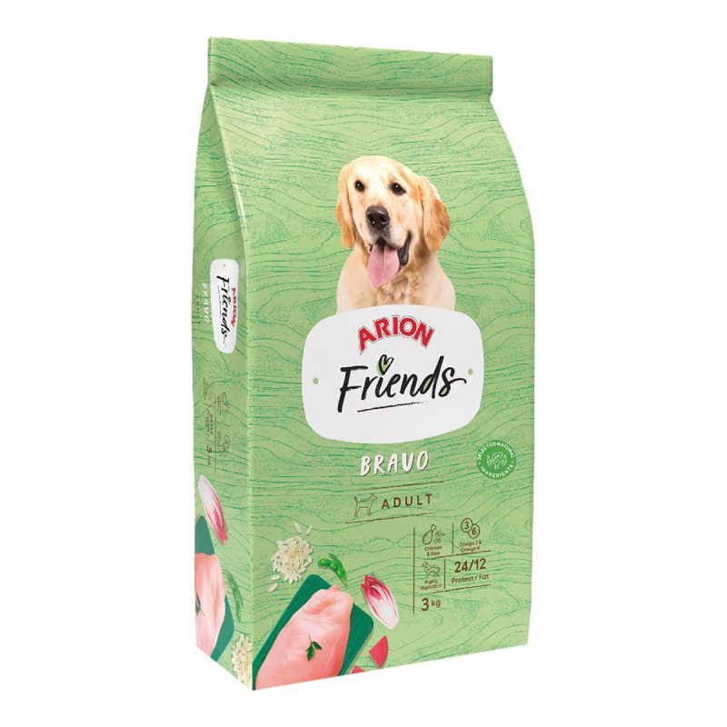 Arion Friends 3 Kg Bravo Adulto Pollo