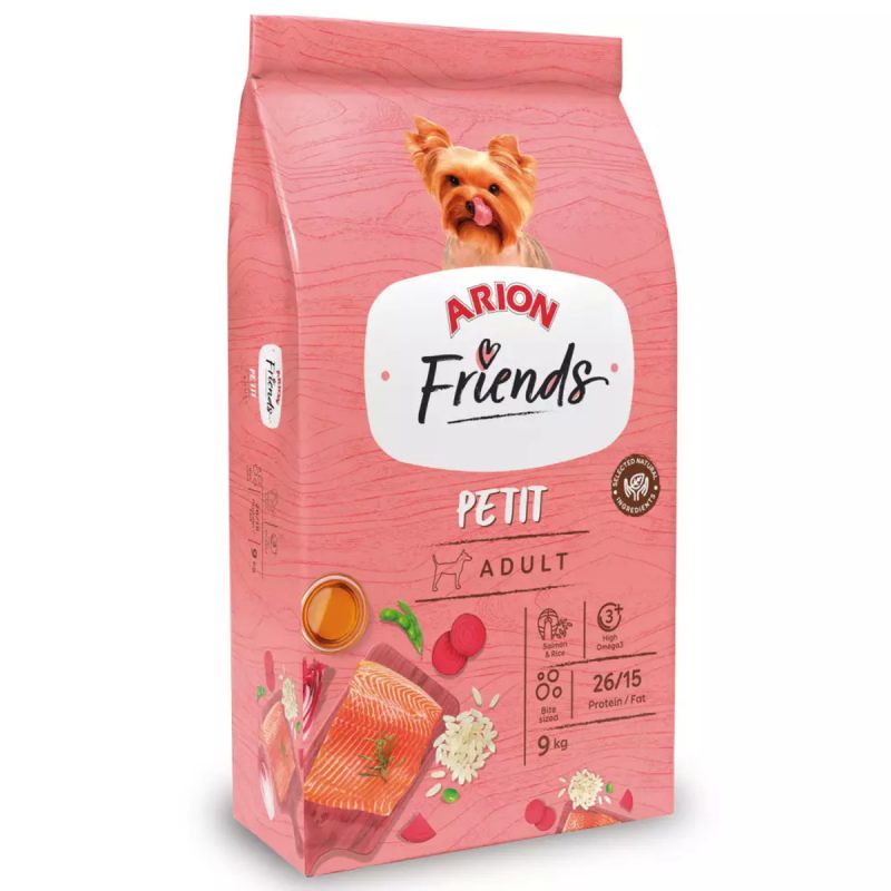 Arion Friends 9 Kg Petit Raza Pequeña Salmón