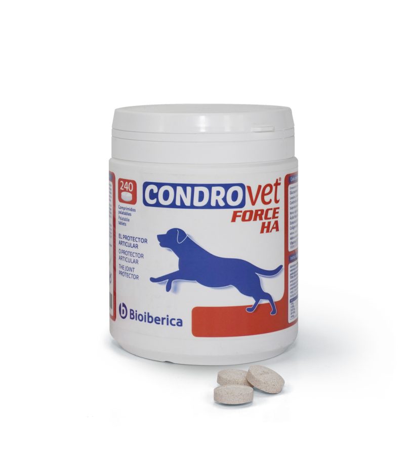 Bioiberica Condroprotector Condrovet Force HA para Problemas Articulares 120 Comprimidos