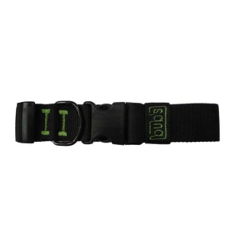 Bub's Collar Cierre Rápido Negro Ancho 40mm Longitud Ajustable 42-62cm