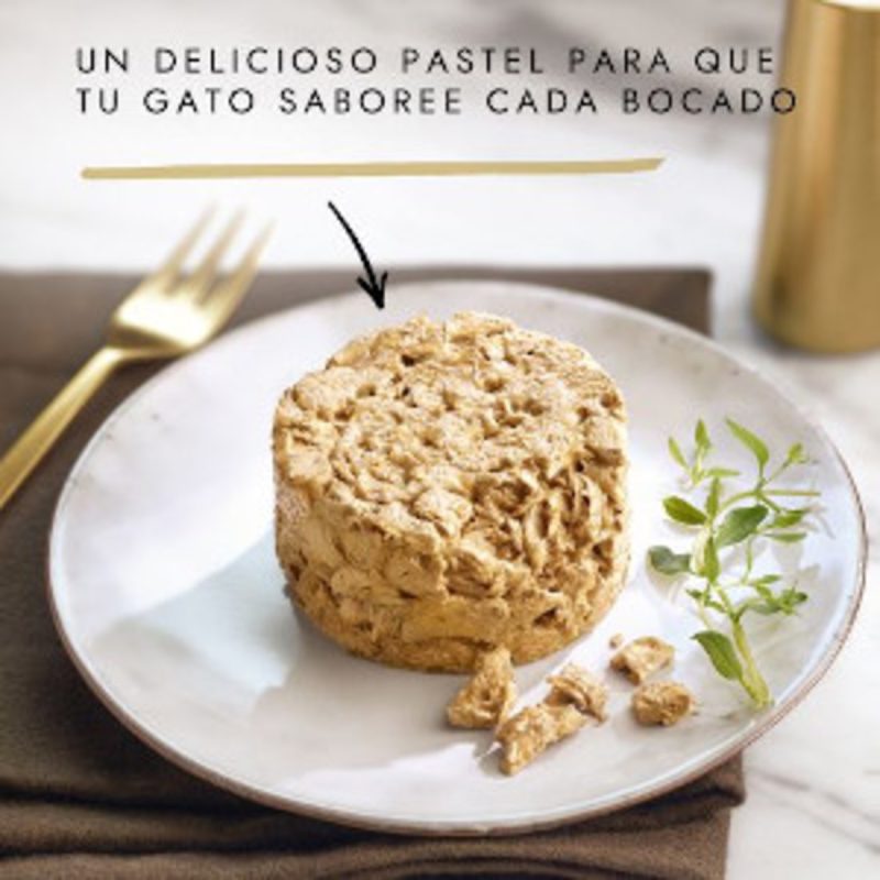 Caja de 24 unidades Lata Gourmet Gold Tartelette Buey y Tomate para gatos, 85 g - Imagen 4