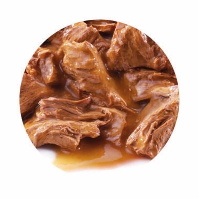 Caja de 26 unidades de Proplan Nutri Savour Pavo en Salsa, 85 G - Imagen 3