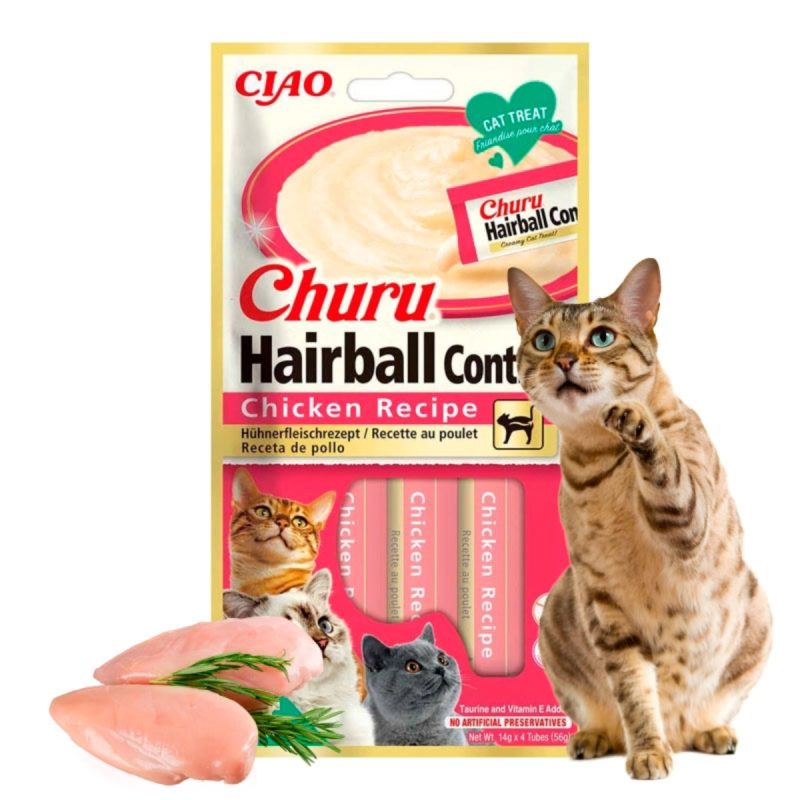 Churu Hairball receta de pollo - Imagen 2