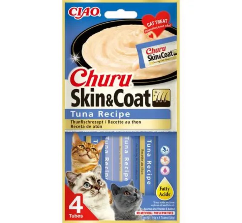 Churu Skin&Coat receta de atún - Caja 12 unidades
