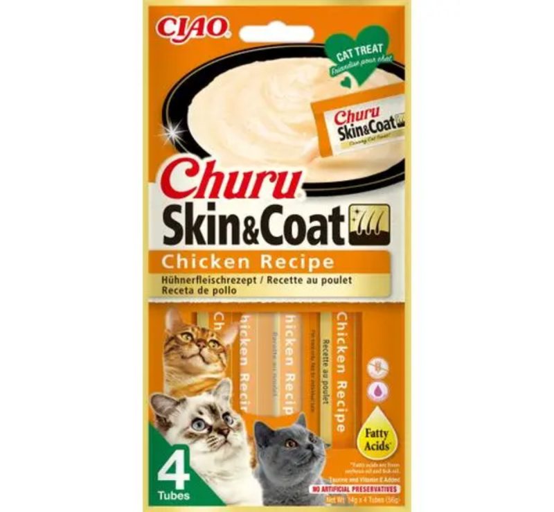 Churu Skin&Coat receta de pollo