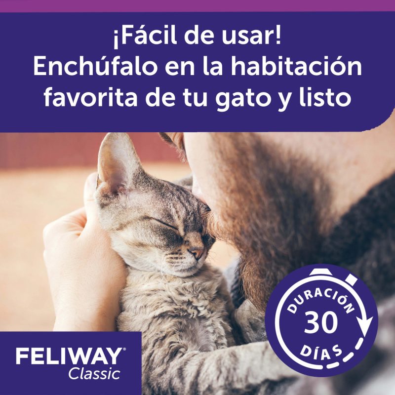 Feliway Classic Difusor+ Recambio 48ml - Imagen 5