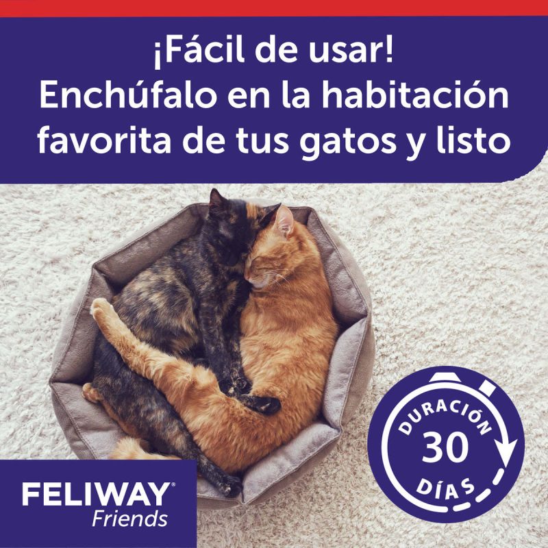 Feliway Friends Difusor + Recambio 48 ml - Imagen 5