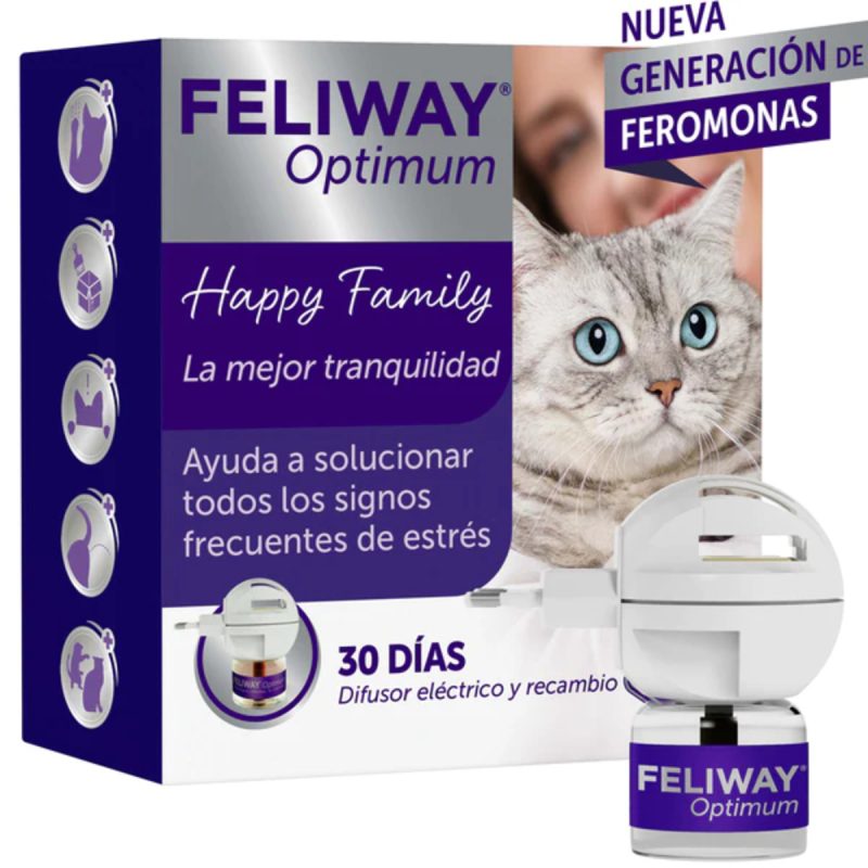 Feliway Optimum Difusor+ Recambio 48ml - Imagen 2