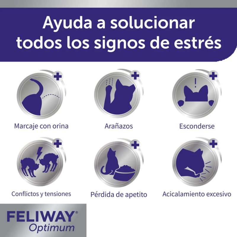 Feliway Optimum Recambio 3 Meses - Imagen 3