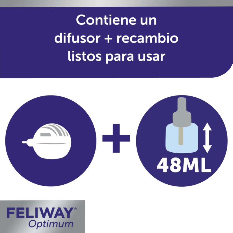 Feliway Optimum Recambio 3 Meses - Imagen 4