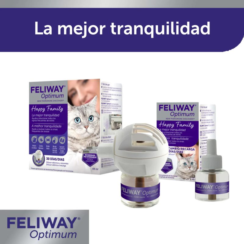 Feliway Optimum Recambio 3 Meses - Imagen 8