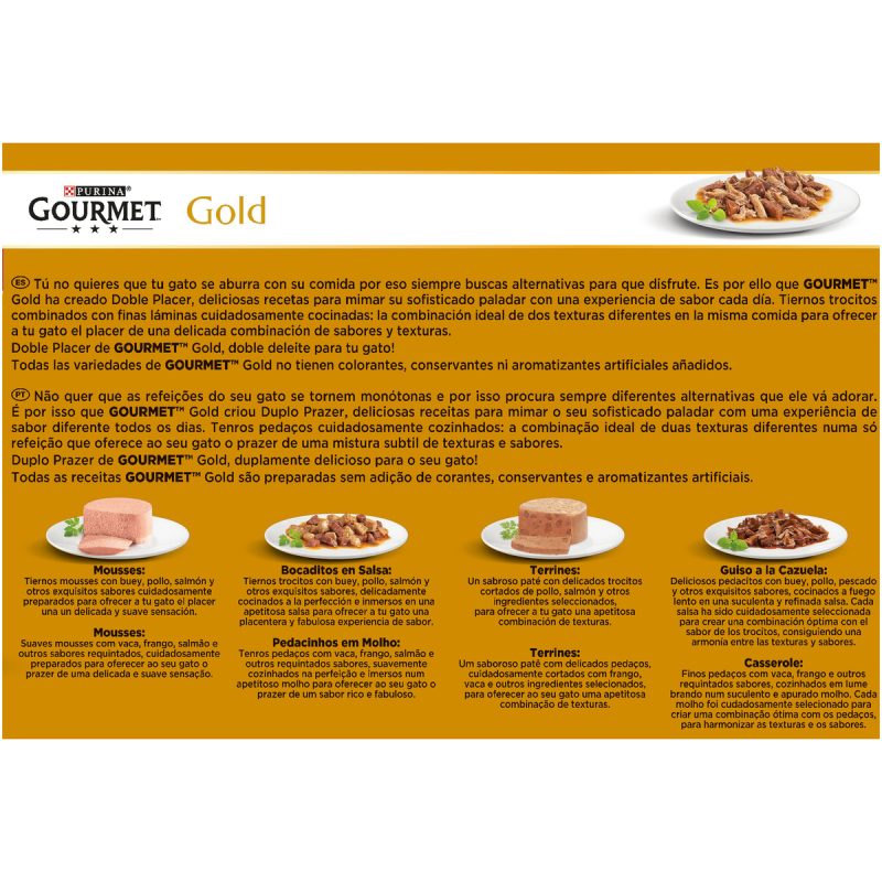Gourmet Gold Doble Placer Pack Surtido, 12x85g - Imagen 3