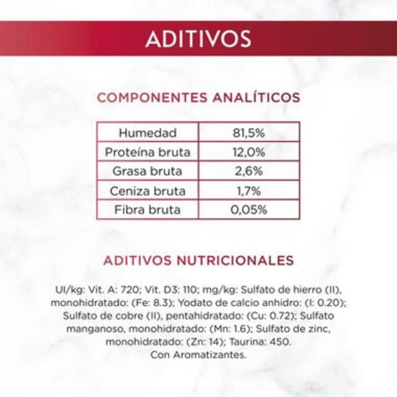 Gourmet Mon Petit Selec. Carnes. Pack 48 Unds. 8 Cajas x 6 Sobres  de 50 Gr - Imagen 8