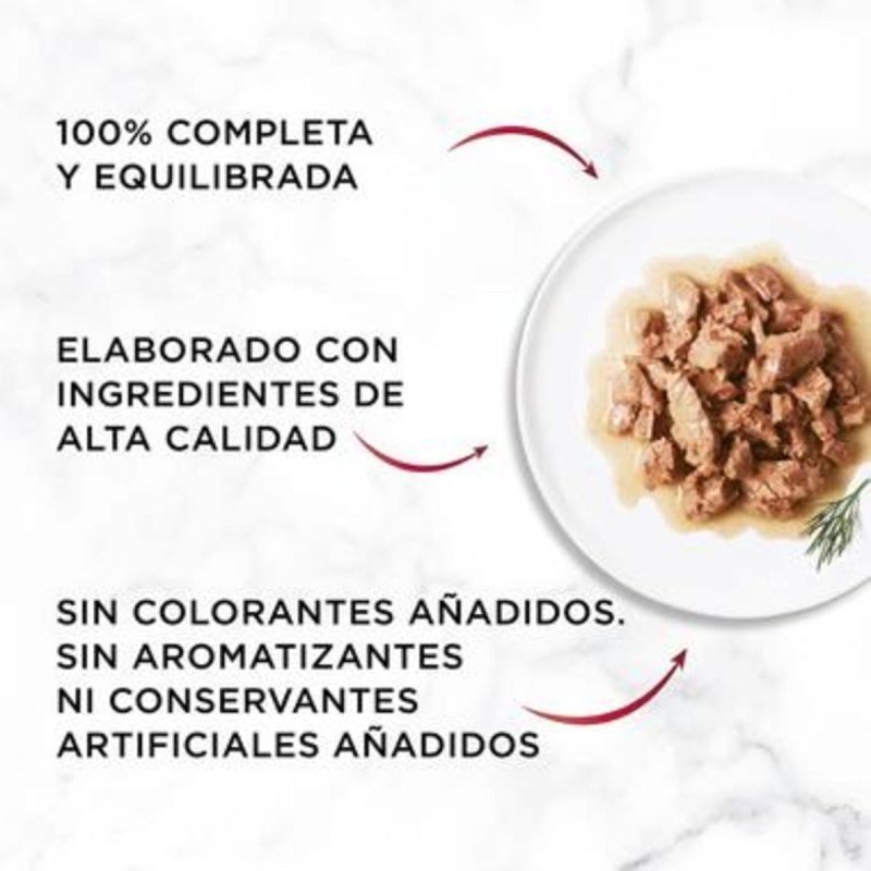 Gourmet Mon Petit Selec. de Aves. Pack 48 Unds. 8 Cajas x 6 Sobres  de 50 Gr - Imagen 4