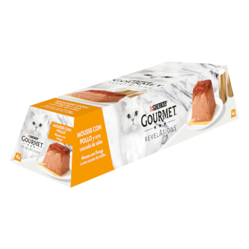 Gourmet Revelations Mousse Pollo, 4x57 g. - Imagen 2
