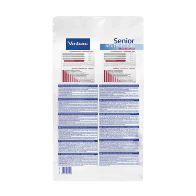 HPM Dog Senior Neutered Large & Medium, 3 kg - Imagen 2