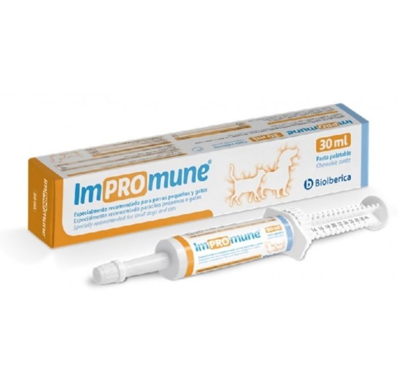 Impromune para perros y gatos pasta gel 30ml