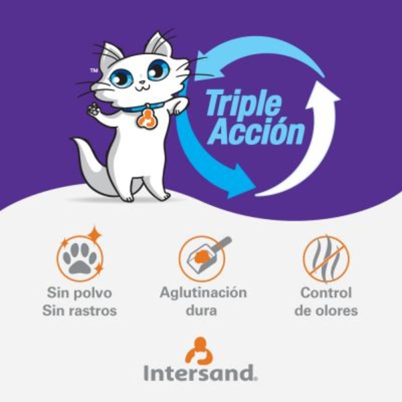 Intersand Extreme Classic Arena para Gatos ,14 kg - Imagen 2