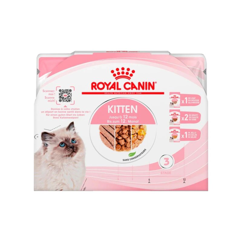 Royal Canin Multipack Kitten - Bandeja 4x85 g