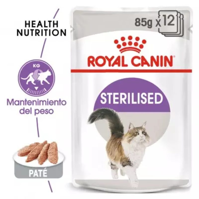 Royal Canin Sterilised (Loaf-Pate) - Caja 12x85 g - Imagen 2