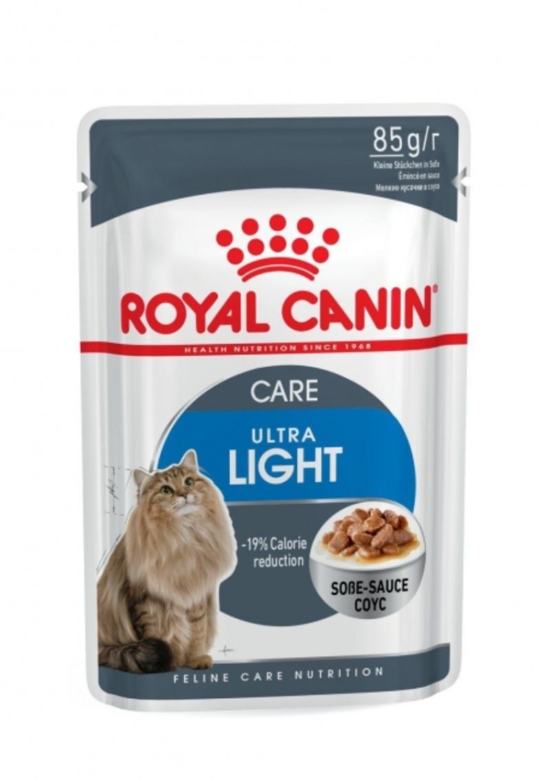 Royal Canin Ultra Light (salsa) - Caja 12 x 85 g