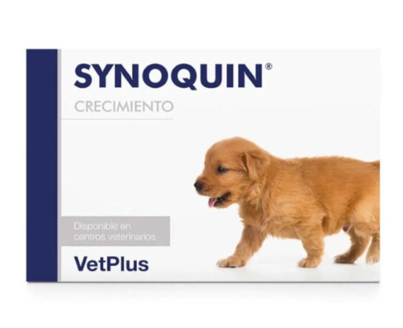 Vetplus Synoquin  60 Comp Condroprotector Crecimiento Cachorros