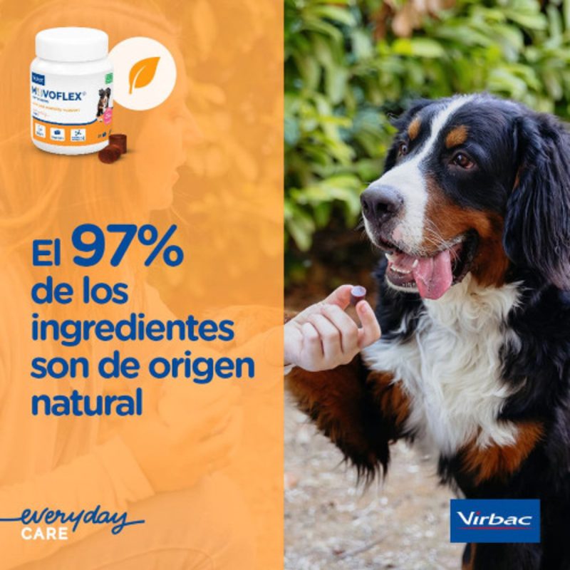 Virbac Movoflex Soft Chews para Perros Medianos 15-35Kg 30 Comprimidos - Imagen 3