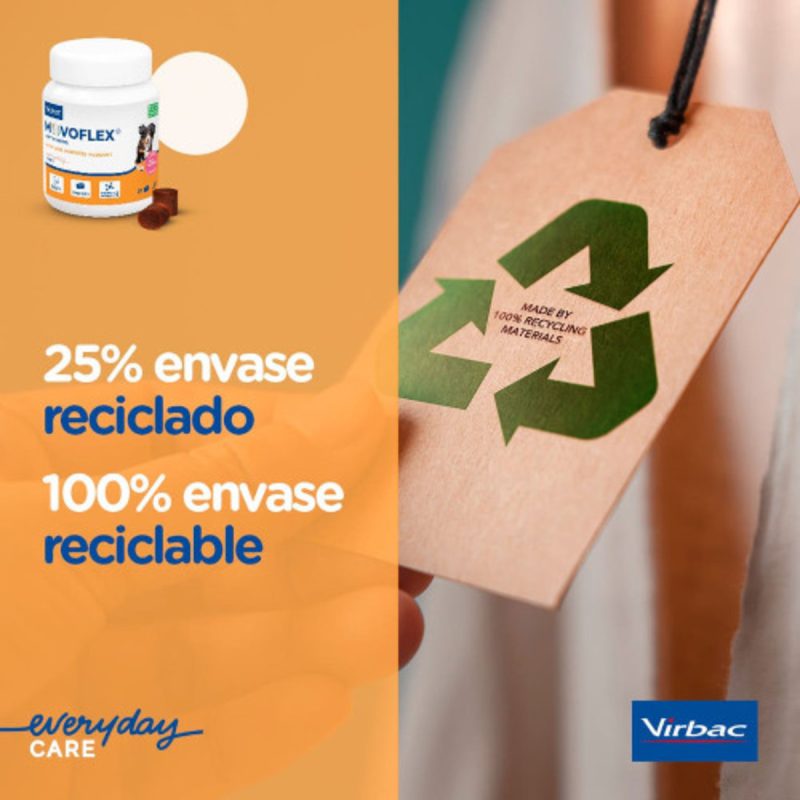 Virbac Movoflex Soft Chews para Perros Medianos 15-35Kg 30 Comprimidos - Imagen 5